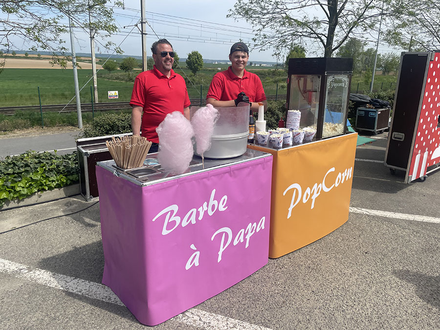 stade de barbe à papa